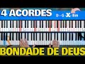 BONDADE DE DEUS - Isaías Saad no Teclado - AULA PARA INICIANTES