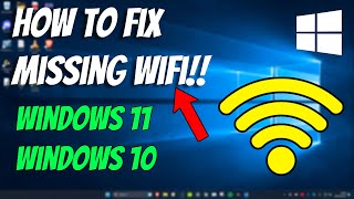 How To Fix a Missing Wi-Fi Option in Windows 11 (2025 FIX)