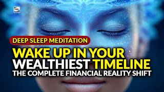 Deep Sleep Meditation - Wake Up In Your Wealthiest Timeline - The Complete Financial Reality Shift