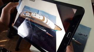 Cruise ship augmented reality demo
