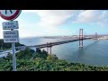 explore lisbon s best day trip 🇵🇹 stunning cristo rei tagus river u0026 25 abril bridge views