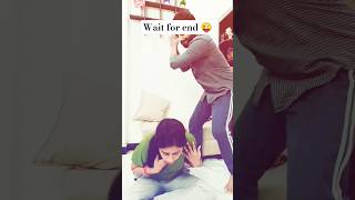 Mauke pe chauka 😜 | Wait for end 😉 #shorts #funny #comedy #couple #husbandwife