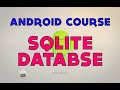 36- Android Tutorial  - SQLite Database