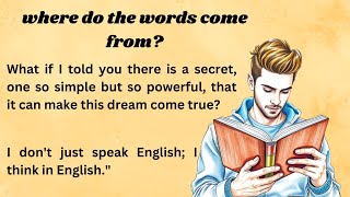 where do the words come from? | graded Reader | Learn English Through  Stories