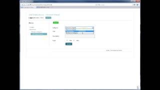 Coding examples - Simple CMS, database based