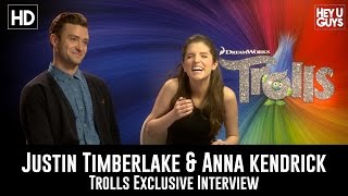 Justin Timberlake & Anna Kendrick - Trolls Exclusive Interview