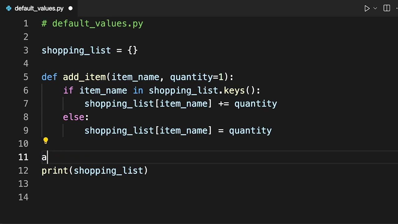 Defining Python Functions With Default And Optional Arguments Youtube Defining Python Functions With Default And Optional Arguments Youtube
