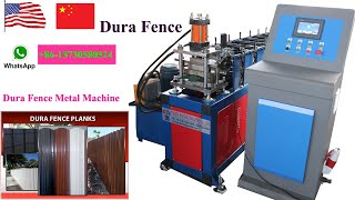 dura fence metal machine , maquina para fabricar durafence , maquina de dura fence