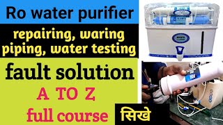 Ro water purifier full complete course | Ro repairing सिखे |