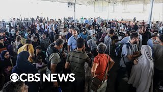 Some foreign passport holders, injured civilians set to leave Gaza as war rages