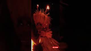 Is it a Human Being ? The Dancing Gods of Kerala India | Pulli Bhagavathi Theyyam | aggressive form