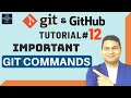 Git Tutorial #12 - Important Git Commands