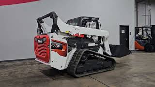 2022 BOBCAT T76 2,900 LBS TRACK DIESEL SKID STEER STK 15020