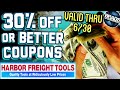 BEST Harbor Freight COUPONS, Excluded Items, & NEW TOOLS!! || May 2020