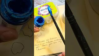 FEVICRYL creamy Pearl Paints #youtubeshorts #art #painting #fevicryl #ideas #arttutorial