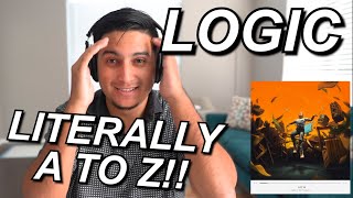 LOGIC - A2Z FIRST REACTION!! | THIS CONCEPT IS DOPE AF