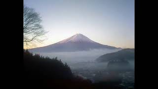 タイムラプスcam34 富士山ライブカメラ2024 12 河口湖高台WebCam