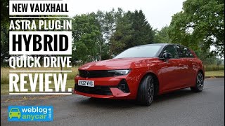 2022 New Vauxhall Astra Plug In Hybrid Quick Drive Review