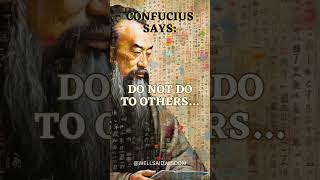 Confucius' Golden Rule: Transform Your Life with This Timeless Wisdom #shorts