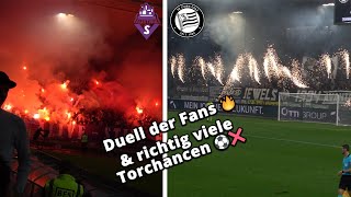 Fette Pyroshow auf den Rängen 🧨🧨 | Sturm Graz vs Austria Salzburg ÖFB CUP | Stadion Vlog pt. 13 🤝