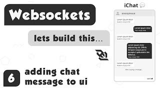 6. Chat application using Websockets (using Nodejs Express and Socket.io)