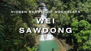 We explored MEGHALAYA WATERFALL like NO ONE BEFORE | wei sawdong - prut falls