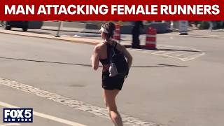 Man attacking female runners along Hudson River running path
