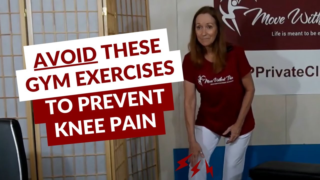 Exercises To AVOID With Knee Pain | STOP Doing These 2 Gym Exercises ...