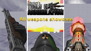 Zdexium's Tools of annihilation all weapons doom mod showcase