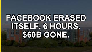 How Facebook Erased Itself From The Internet — The 6-Hour BGP Disaster
