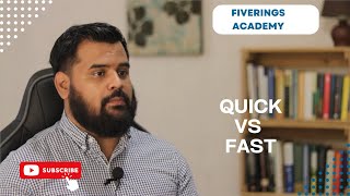 Diferencia entre Quick y Fast