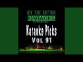 Loving You Tonight (Originally Performed By Andrew Allen) (Karaoke Version)