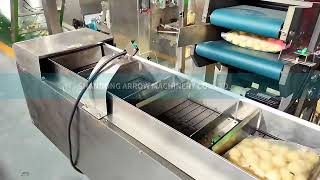 How does the corn puff machine work?