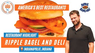 We Stopped By For A Sandwich At Ripple Bagel \u0026 Deli in Indianapolis, Indiana