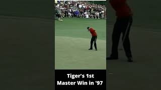 Tiger Woods’ First Masters win in 1997