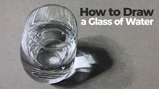 How to Draw a Glass of Water