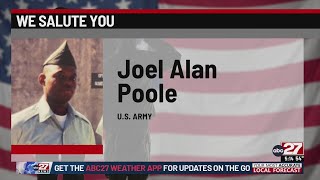 We Salute You: Joel Alan Poole