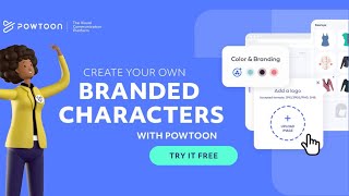 Bring your message to life with branded characters | Powtoon Character Builder