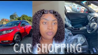 COME CAR SHOPPING WITH ME| BUYING MY FIRST CAR IN JAMAICA AND THIS HAPPENED| TRICH2REAL