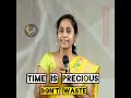 Time is Precious ⏱️ Don't Waste 🎯 || Keerthanya Mam 💕|| Vk Exam Motivator 💯