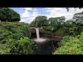 hawaii nov 2024. rainbow falls and boiling pots.