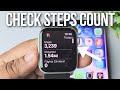 Apple Watch: How to Set Number of Steps