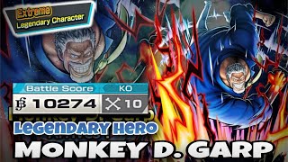 【Massive Destructon \u0026 He’s Only 4Star!!】EX Legendary Hero Monkey D. Garp First Look | OPBR