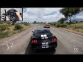 Forza Horizon 5 Drifting Ford Shelby Mustang GT350R (Steering Wheel + Shifter) Gameplay