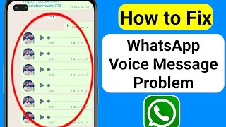 Cara Memperbaiki Masalah Pesan Suara WhatsApp (Baru 2023) | Masalah Pesan Suara WhatsApp