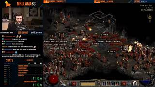 DIABLO 2 - 45X DENSITY HARDCORE ASSASSIN SPEEDRUN - Normal (A1 \u0026 A2)