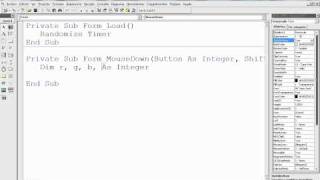 DIBUJAR UN CIRCULO SOBRE UN FORMULARIO EN VISUAL BASIC 6