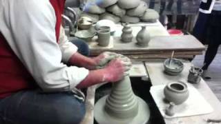 瀬戸市の歴史ある窯元 喜多窯（きたがま）霞仙　Japanese ceramist potter