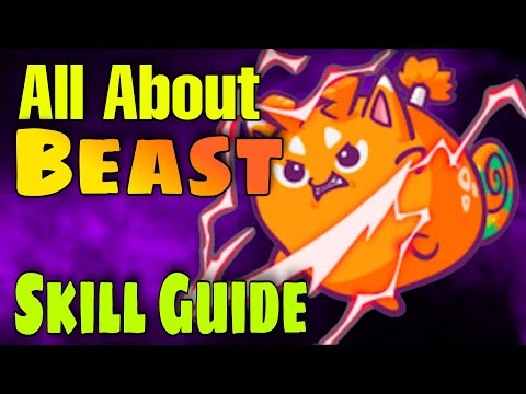 Axie Infinity All About Beast Skill Card Tier List Build and Combo (Tagalog)