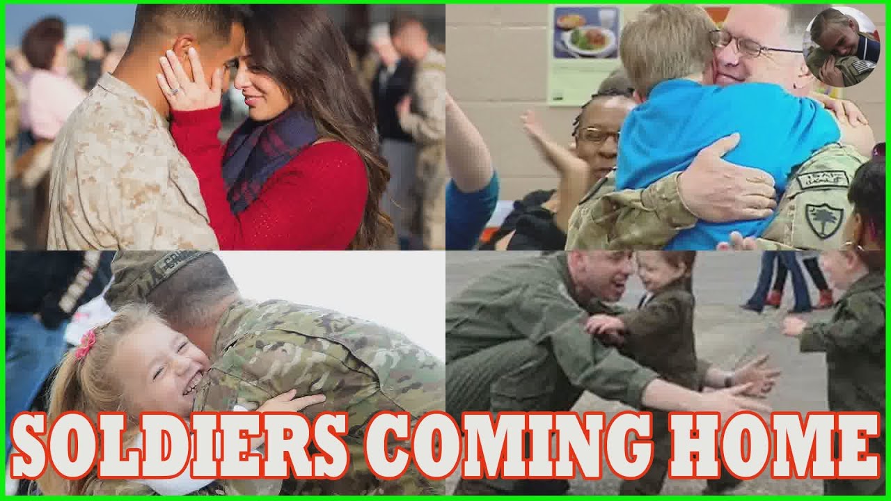 Most Emotional Soldiers Coming Home Compilation 🏘 Promises Not ...